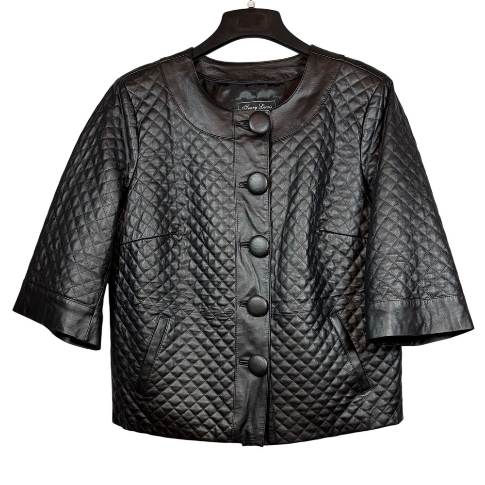 Terry Lewis Classic Luxuries Quilted Leather Jacket